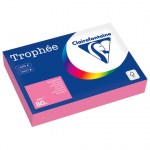 Бумага цветная CLAIREFONTAINE, А4, 80 г/м2, 500 л., пастель, розовый, Франция