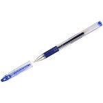Ручка гелевая синяя 0,38мм грип Pilot G-3 