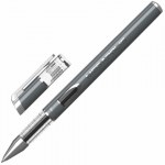 Ручка гелевая 0,4мм Erich Krause Megapolis Gel черная корпус с печатью