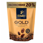 Кофе растворимый 285гр Tchibo Gold Selection пакет