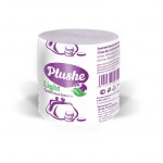 Туалетная бумага рулон 48шт без втулки 1-слойная ЭКО Plushe Light 
