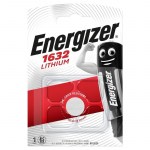 Батарейка CR1632 Energizer Lithium 1шт/уп