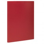 Папка с боковым зажимом 15мм Staff 100 листов красный