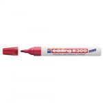 Маркер для агрессивной среды 1,5-3мм Edding E-8300/2 красный