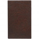 Книга (записная) алфавитная А5 24л ДПС 150х250мм 12 разделителей карман для визиток коричневый
