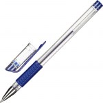 Ручка гелевая синяя Attache Economy 0,5мм манжетка