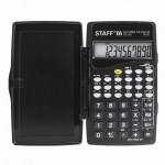 Калькулятор 10 разр Staff STF-245 120х70мм малый 128 функций в чехле черный