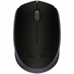 Мышь Logitech M170 черная USB    910-004642