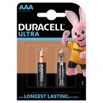 Батарейка LR03 ААА (мизинчиковая) Duracell UltraPower алкалиновая 2шт/уп
