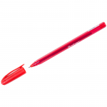 Ручка шариковая 0,7мм Berlingo Triangle 100T красная трехгран игольчатый стер/30  CBp_07108