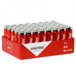 Батарейка LR06 АА (пальчиковая) SmartBuy алкалиновая OS40/40    SBBA-2A40S