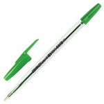 Ручка шариковая зеленая Corvina зел 1мм линия письма 0,7мм
