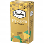 Кофе молотый 250гр Paulig Presidentti Gold Label 16976