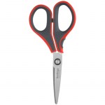 Ножницы 15см Berlingo Smart tech красные европодвес