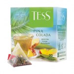 Чай 20пак Tess Pina Colada зеленый с ароматом тропических фруктов