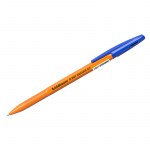 Ручка шариковая синяя Erich Krause Orange R-301 0,7мм оранжевый корп./50     43194