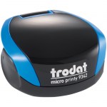 Оснастка (печать) круглая карманная d42мм Trodat Micro Printy пластмассовая синяя 