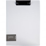 Папка-планшет A4 с зажимом Berlingo Steel&Style пластик полифом белая