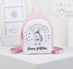 Рюкзак детский цвет розовый Единорог