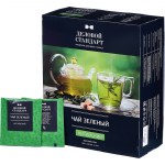 Чай 100пак Деловой стандарт зеленый 