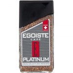 Кофе растворимый 100гр Egoiste Platinum стекло