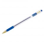 Магазин!Ручка шариковая синняя MunHwa MC Gold 0,5мм грип