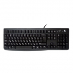 Клавиатура Logitech K120 USB 104 клавиши черная/1     920-002522