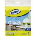 Салфетка для бытовых нужд микрофибра Luscan 180г 30х30см синяя