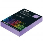 Бумага для принтера А4 цветная 500л 80г Attache фиолетовый пастель 