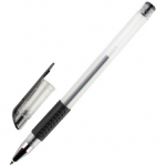 Ручка гелевая черная Attache Economy 0,5мм грип