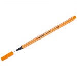 Ручка капиллярная (линер) 0,4мм Stabilo Point 88 оранжевая