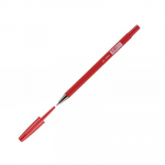 Ручка шариковая красная Attache Style 0,5мм прорез корп/50
