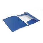 Папка на резинке 40мм OfficeSpace синяя/10   FE2_324