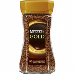 Кофе растворимый 190гр Nescafe Gold ст/б/6
