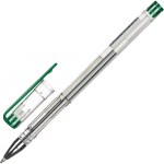 Ручка гелевая зеленая Attache 0,5мм без манж