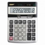 Калькулятор 12 разр Staff STF-1312 170х125мм металл двойное питание