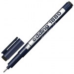 Ручка капиллярная (линер) 0,5мм Edding Drawliner 1880 черная водная основа E-188