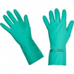 Перчатки латексные XL Vileda Professional повыш проч х/б напыление зеленый