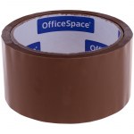 Клейкая лента (скотч) 48х40м корич OfficeSpace 38мкм 