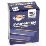 Зубочистки Aviora в индивидуальной упаковке 1000шт/уп