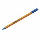 Ручка капиллярная (линер) 0,4мм Berlingo Rapido синяя трехгранная/12  CK_40101