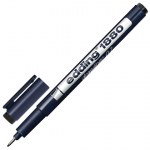 Ручка капиллярная (линер) 0,7мм Edding Drawliner 1880 черная водная основа E-188