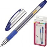 Ручка гелевая 0,5мм Attache Gelios-020 синяя/12