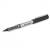 Ручка роллер 0,5мм Brauberg Flagman черная корпус серебристый хромированные детали