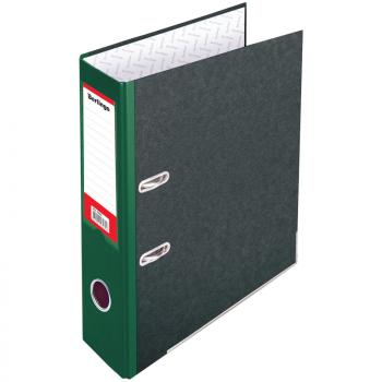 Папка с арочным механизмом (регистратор) 70мм Berlingo Standard мрамор карман уголок зеленый