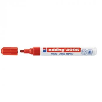 Маркер меловой 3мм Edding E-4095 chalk marker красный_002