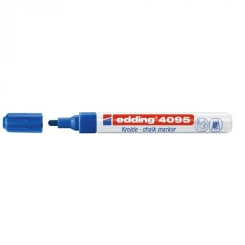 Маркер меловой 3мм Edding E-4095 chalk marker синий_003