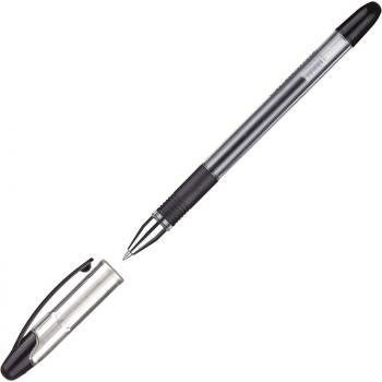 Ручка гелевая черная 0,5мм Attache Gelios-020