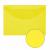 Конверт на кнопке А4 Юнландия 180мкм 100 листов прозрачный желтый
