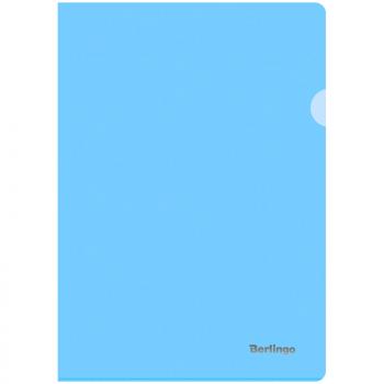 Уголок 180мкм Berlingo Starlight прозрачный голубой